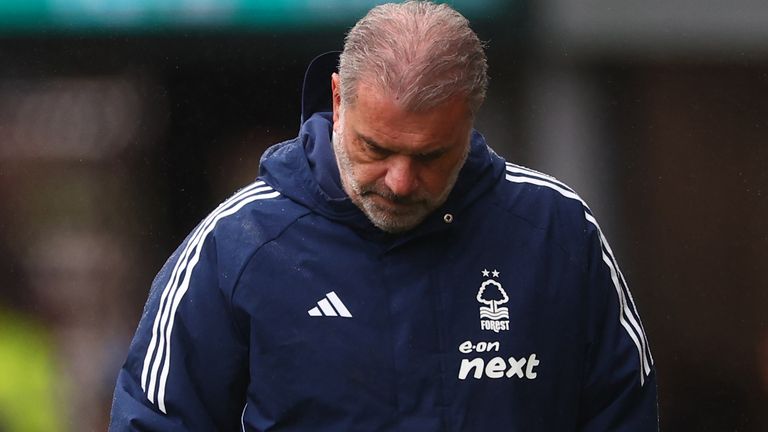 Ange Postecoglou has made a winless start to life at Nottingham Forest