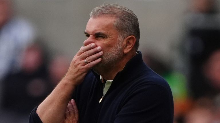 Ange Postecoglou has just one point from his first four Premier League games at Nottingham Forest