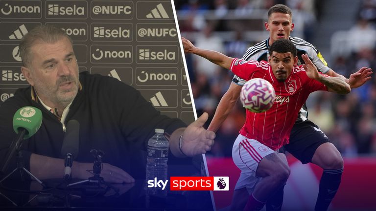 Ange Postecoglou responds to questions over his lack of fight and belief after Nottingham Forest were defeated by Newcastle United 2-0 away from home. 