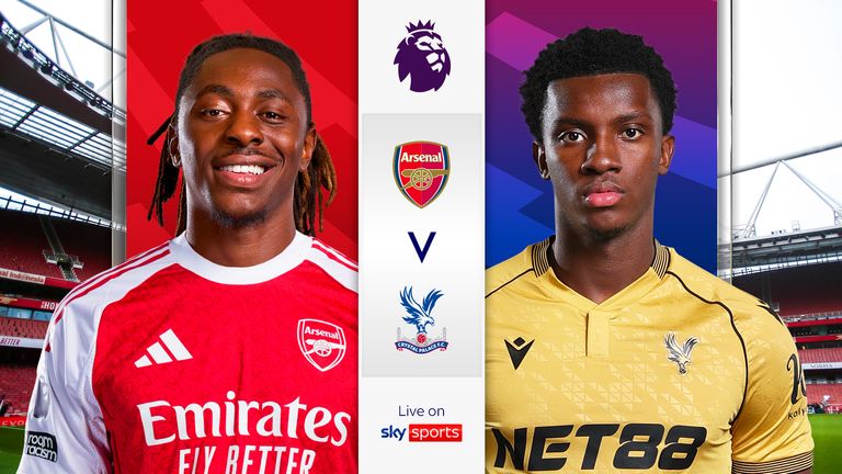Gabriel starts for Arsenal vs Palace LIVE!