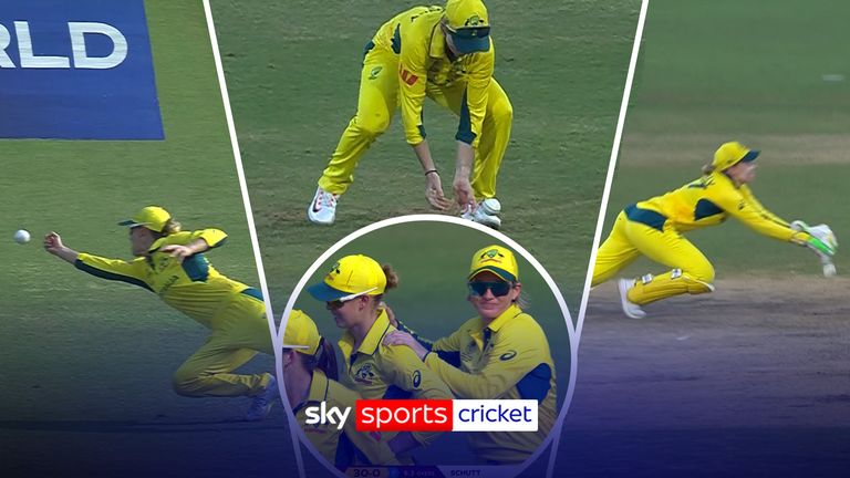 Australia let Bangladesh off the hook several times as the Aussies dropped four catches in and around the wicket during their ICC Women's Cricket World Cup match. 