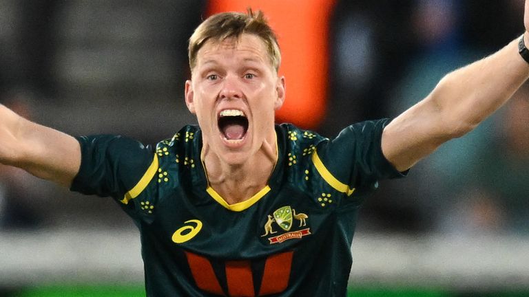 Nathan Ellis, Australia, T20 international cricket (Associated Press)