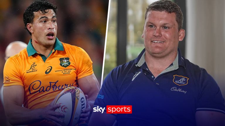 Wallabies prop Tom Robertson full of praise for Joseph-Aukuso Suaalii 