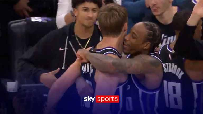 Domantas Sabonis scored the game-winning shot with just six seconds remaining as the Sacramento Kings edged out the Utah Jazz.