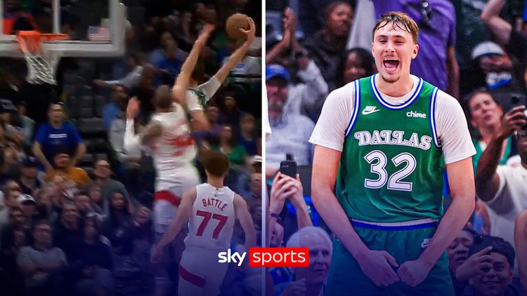 Cooper Flagg Dallas Mavericks dunk