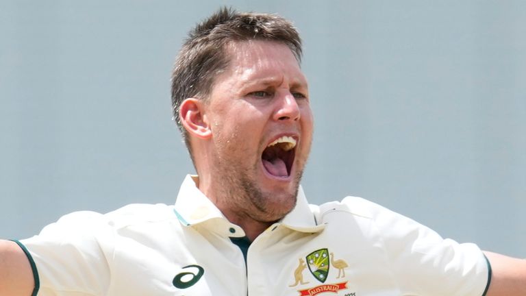 Australia's Beau Webster, Test cricket (Associated Press)