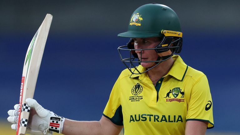 Beth Mooney's inspirational century led Australia to victory against Pakistan at the Women's World Cup (Getty Images)