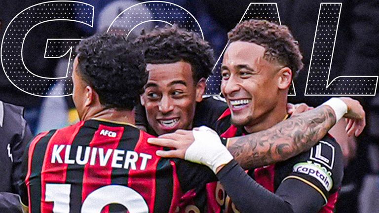 Marcus Tavernier scores for Bournemouth against Nottingham Forest