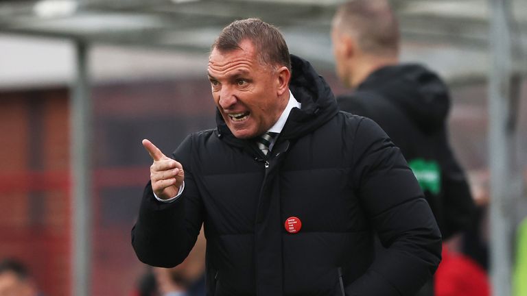 Celtic boss Brendan Rodgers 