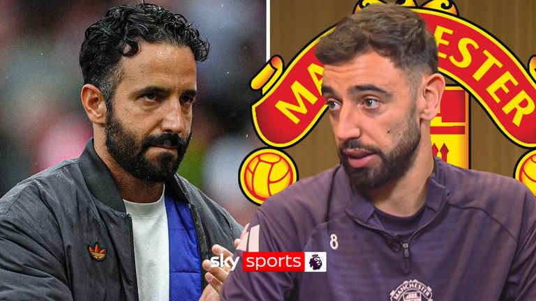 Bruno Fernandes reacts to latest Amorim backing.