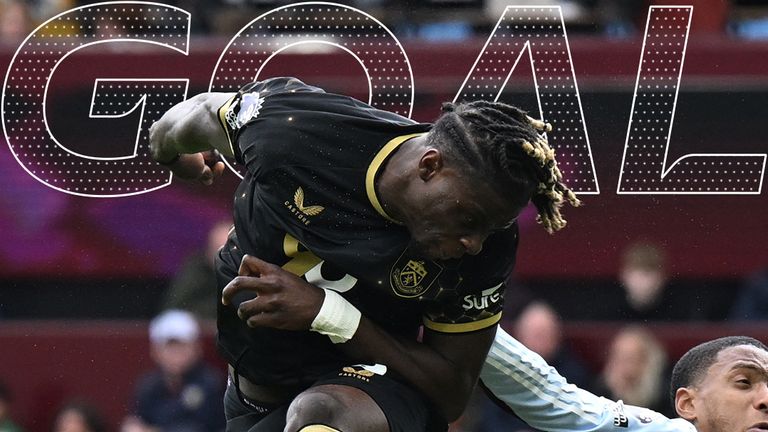 Burnley score against Villa