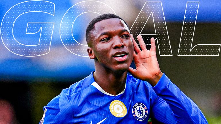 Caicedo scores for Chelsea against Liverpool