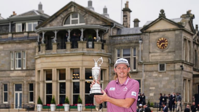 कैमरून स्मिथ, गोल्फ, सेंट एंड्रयूज