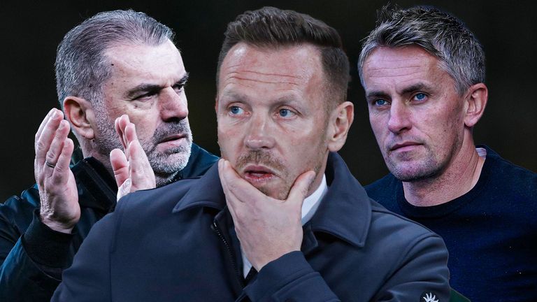 Ange, Craig Bellamy and Kieran McKenna.