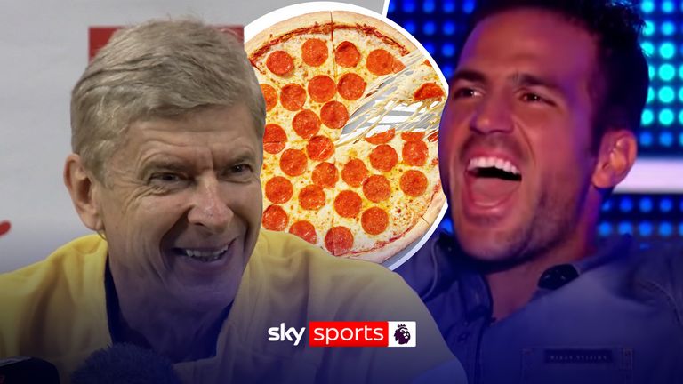 We take a look at when Cesc Fabregas owned up to being the culprit who threw the pizza at Sir Alex Ferguson which later became know as the famous 'pizzagate' incident. 