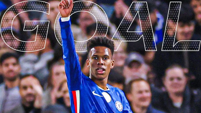 Estevao scores for Chelsea against Liverpool