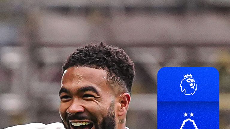 Reece James celebrates scoring for Chelsea