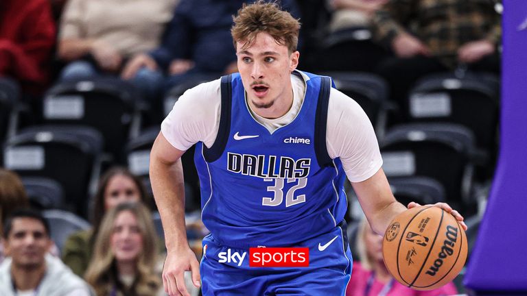 Cooper Flagg of the Dallas Mavericks