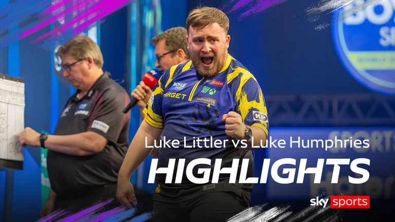 Luke Littler vs Luke Humphries World Grand Prix final