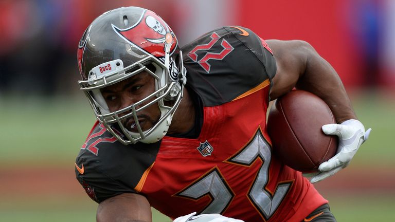 Tampa Bay Buccaneers running back Doug Martin 