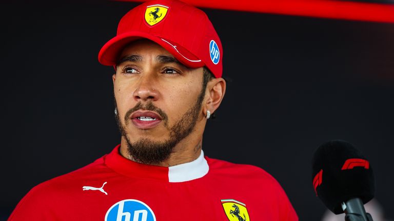 Lewis Hamilton at the Mexico City GP