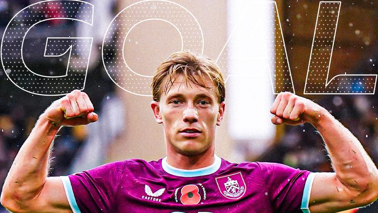 Flemming scores for Burnley