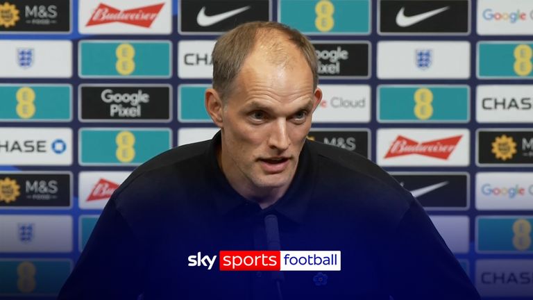 England manager Thomas Tuchel was critical of the Wembley atmosphere following his side's comprehensive 3-0 friendly win over Wales.