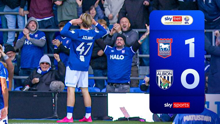 Ipswich vs West Brom highlights