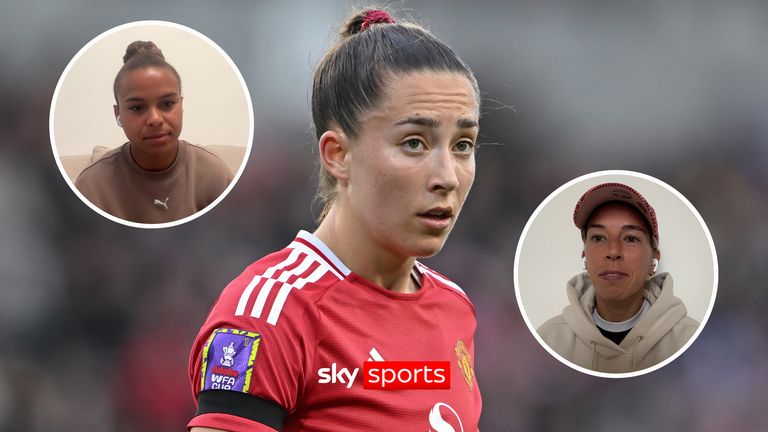 Maya Le Tissier, Jordan Nobbs and Nikita Parris