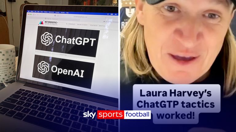 Seattle Reign manager Laura Harvey admits she's used ChatGPT to aid her tactical approach in the National Women's Soccer League!