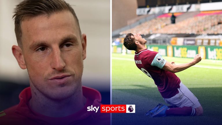 Chris Wood says his hat-trick for Burnley against Wolves was the Premier League match that made him.