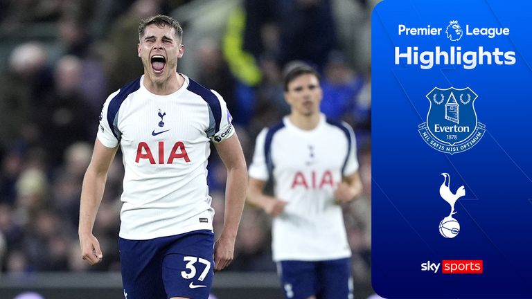 Three headers  three points! Spurs win at Everton