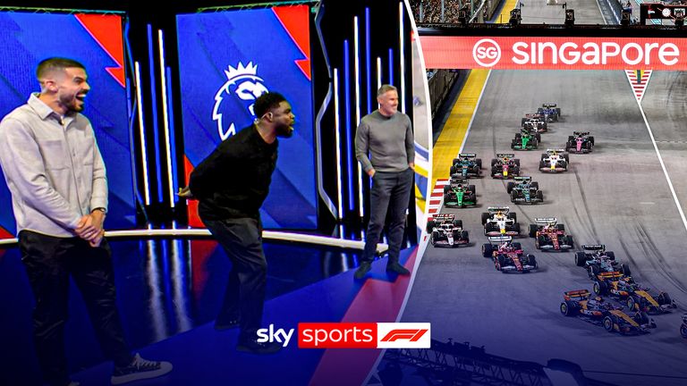 Mika Richards respondió al GP de Singapur