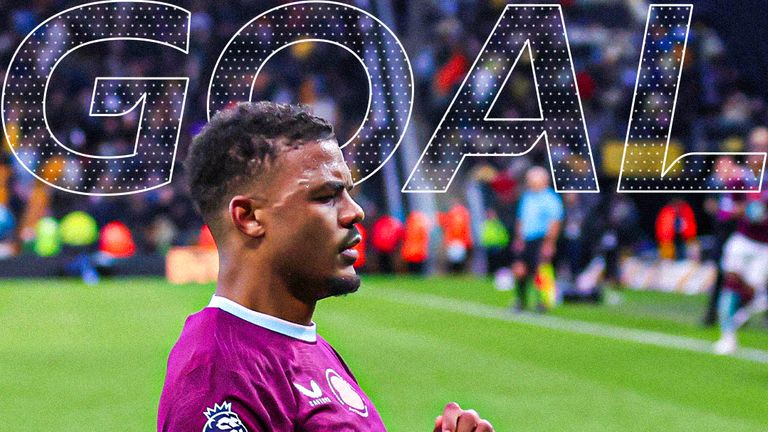 Lyle Foster scores for Burnley