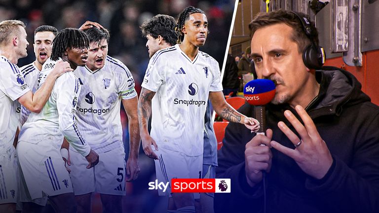 Gary Neville speaks on his podcast about Man Utd