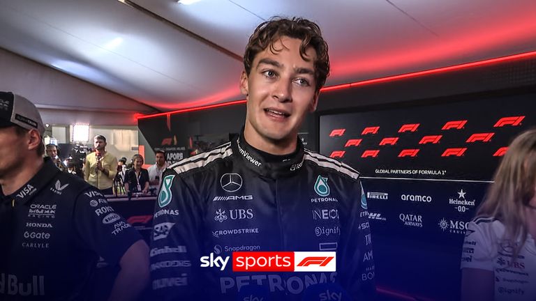 Singapore GP: George Russell admits Singapore 'not his friend' and he won't get carried away with pole