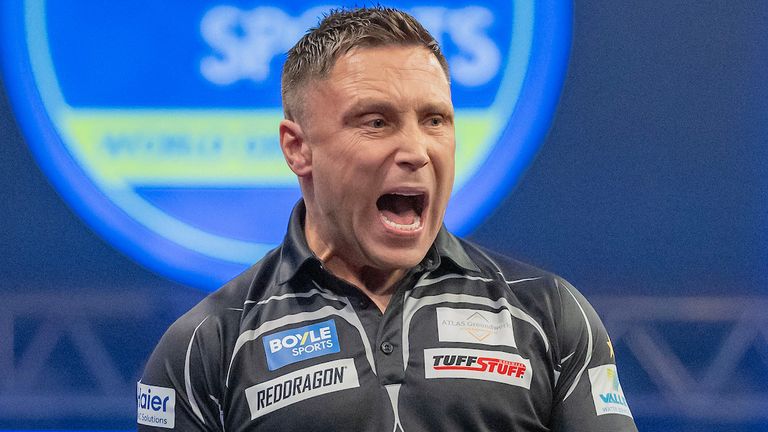 Gerwyn Price at the World Grand Prix