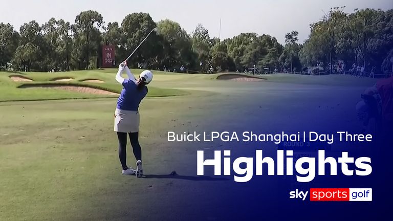 Highlights of the third round of the Buick LPGA Shanghai at the Qizhong Garden Golf Club.