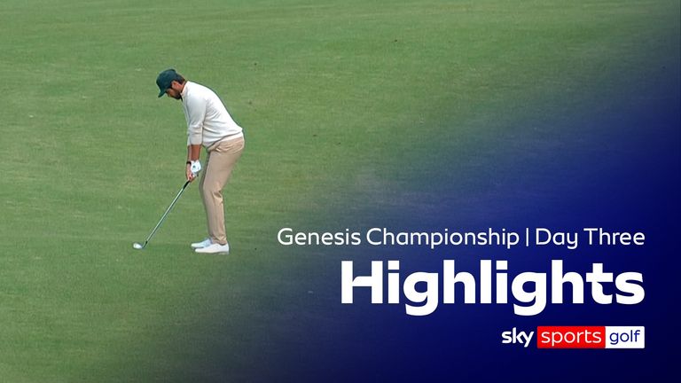 Highlights from day three of the Genesis Championship at Woo Jeong Hills Country Club, South Korea.