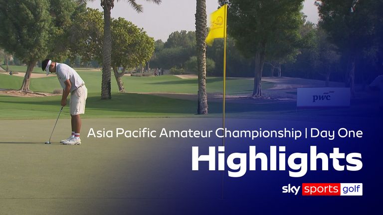 Highlights of Asia Pacific Amateur Championship