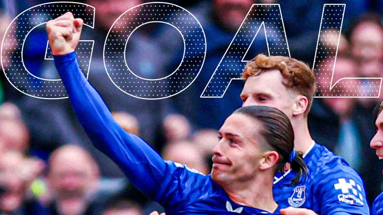 Grealish scores for Everton