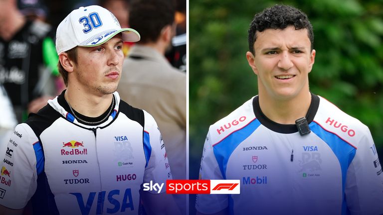 Isack Hadjar and Liam Lawson