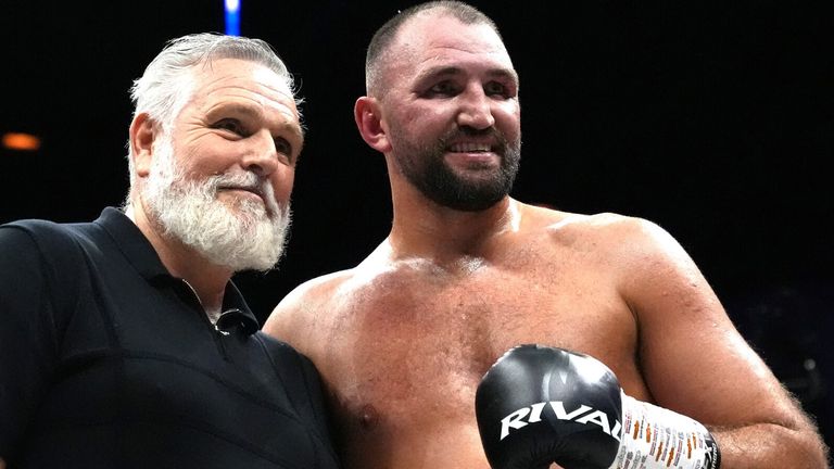 Hughie Fury is trained by his father Peter Fury