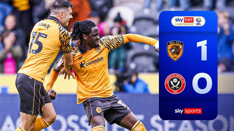 Highlights of the Sky Bet Championship match between Hull City and Sheffield Utd.  