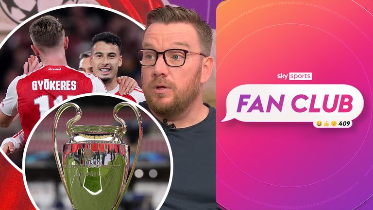 Jamie O'Hara responds to Arsenal being named favourites for both the Champions League and Premier League.