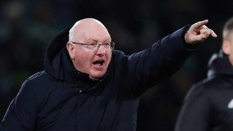 Falkirk manager John McGlynn