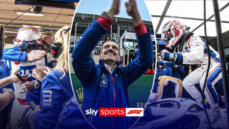 Watch back to the 2022 Sao Paulo Grand Prix qualifying where Kevin Magnussen took a shook maiden pole for Haas.