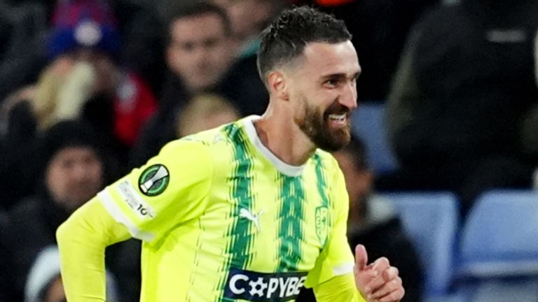 AEK Larnaca beat Crystal Palace at Selhurst Park in the UEFA Conference League