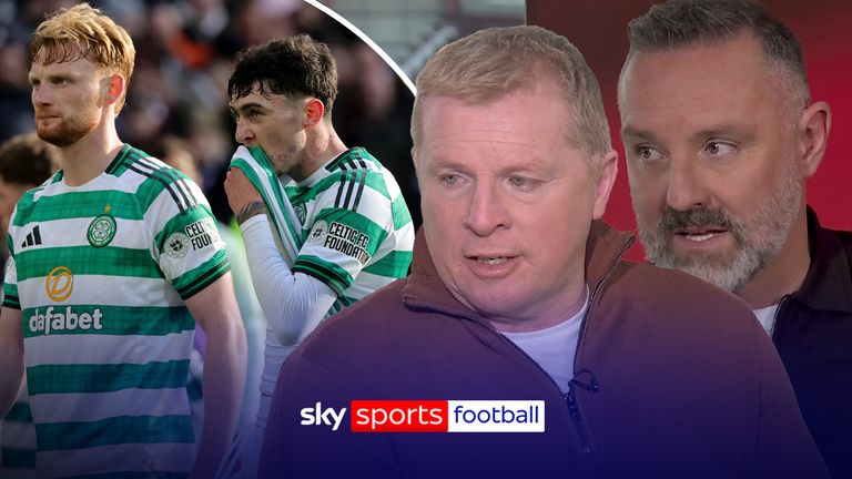 Neil Lennon and Kris Boyd give their reaction to Celtic's poor performance against Hearts as defeat makes them to fall to eight points off the top of the table.