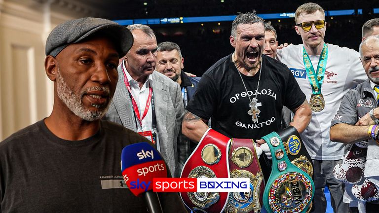 Lennox Lewis discusses Oleksandr Usyk